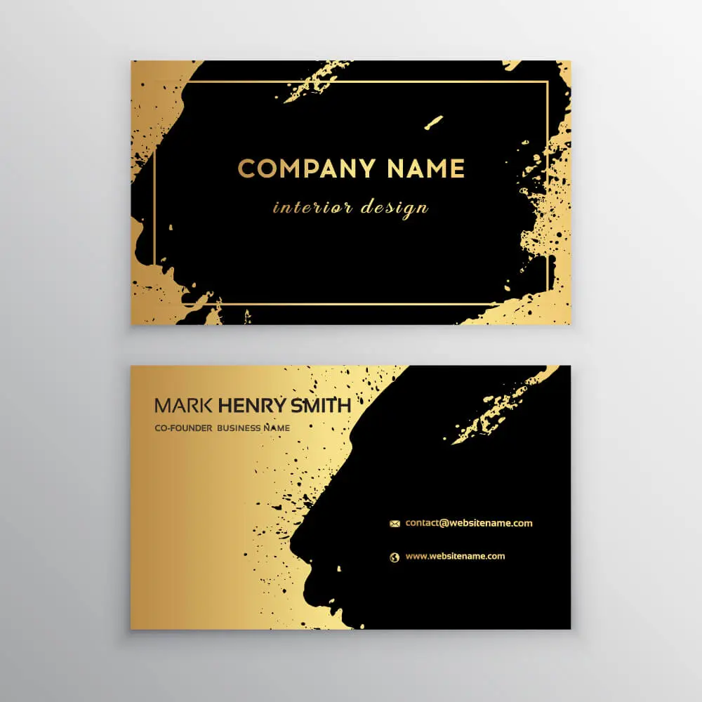 foil-business-cards